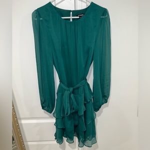 Express chiffon dress